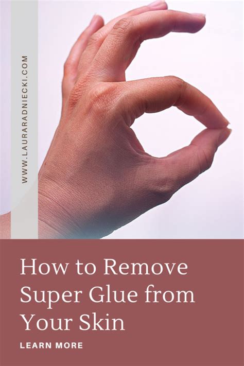 How to Get Super Glue off Your Skin: 10 Easy .
